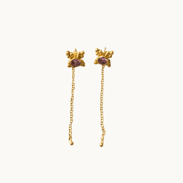Antique Studs with Detachable Chain