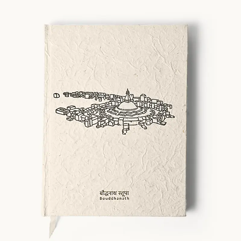 Sampada Handmade Recycled Notebook (Boudhanath)