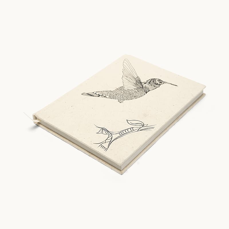Jamarko Sampada (Bird) Handmade Recycled Notebook