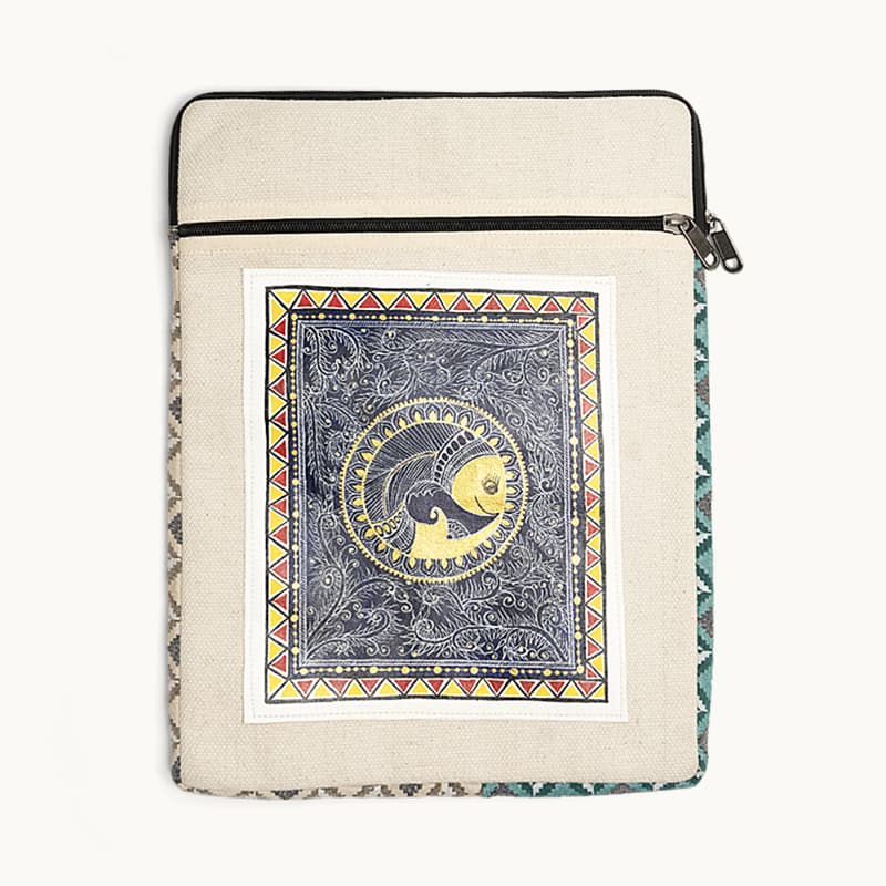 Mithila Laptop Bag (Blue)