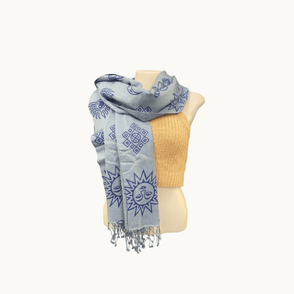 Divine Design Printed Pashmina Shawl