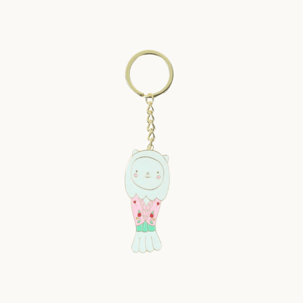 Merlion Outfit Keychain (Nyonya Kebaya)
