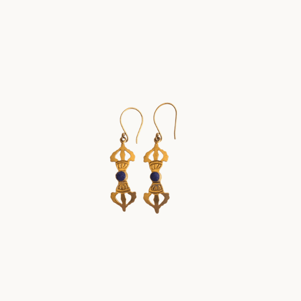 Vajra Earrings – Blue