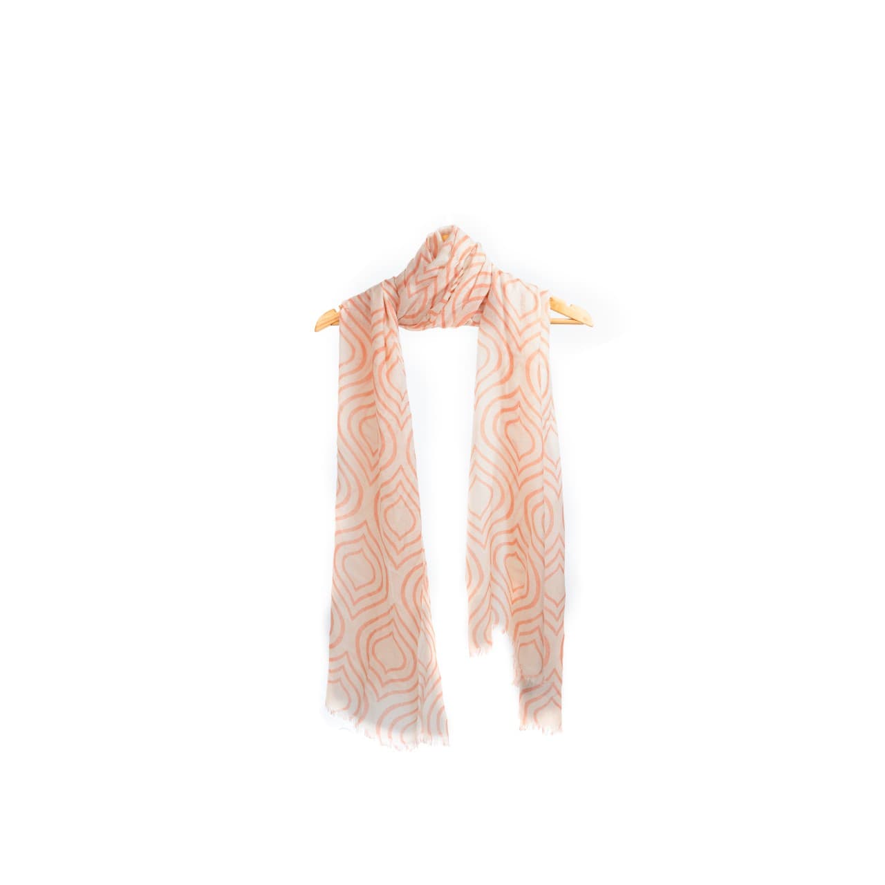 White and pink woven